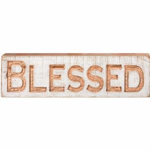 stylewithmeaning.com 14.50 NPHFH02.90 Blessed Carved Sign
