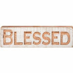 Blessed Carved Sign