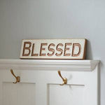 stylewithmeaning.com 14.50 NPHFH02.90 Blessed Carved Sign