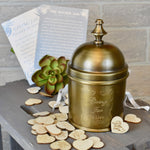 stylewithmeaning.com 35.00 NPAHA04.40 Giving Jar: "To Live is to Give" - Solid Brass (EXCLUSIVE)