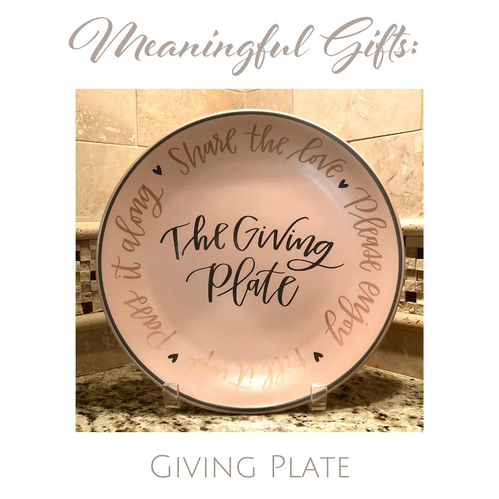 stylewithmeaning.com 29.00 NPHFH02.90 Giving Plate: Share the Love
