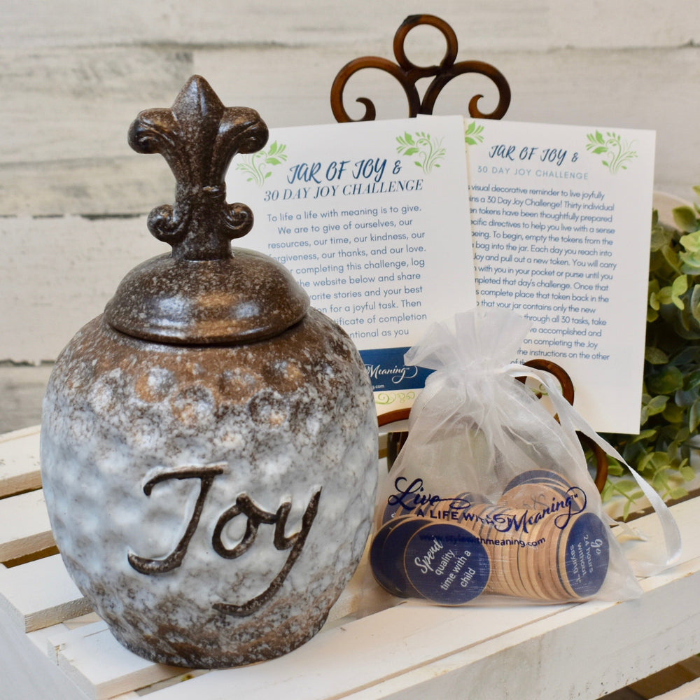 Jar of Joy Ceramic and 30 Day Joy Challenge (EXCLUSIVE)