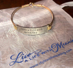 stylewithmeaning.com 12.00 NPALP01.60 Live a Life With Meaning Bracelet (EXCLUSIVE)