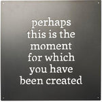 stylewithmeaning.com 18.00 NPALP02.40 Metal Wall Art: You Have Been Created