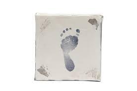 stylewithmeaning.com 28.00 NPCMN03.00 Precious Prints Keepsake Kit - Stamped Canvas for Baby